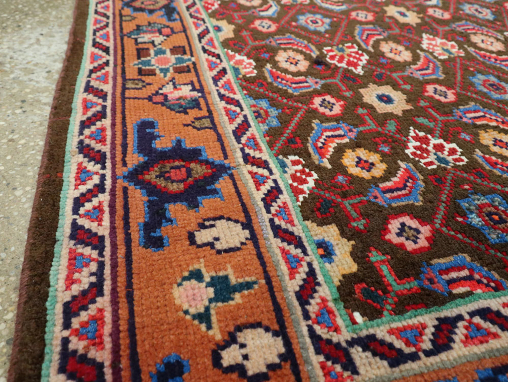 Vintage Persian Hamadan Rug, No.26223 - Gsblank
