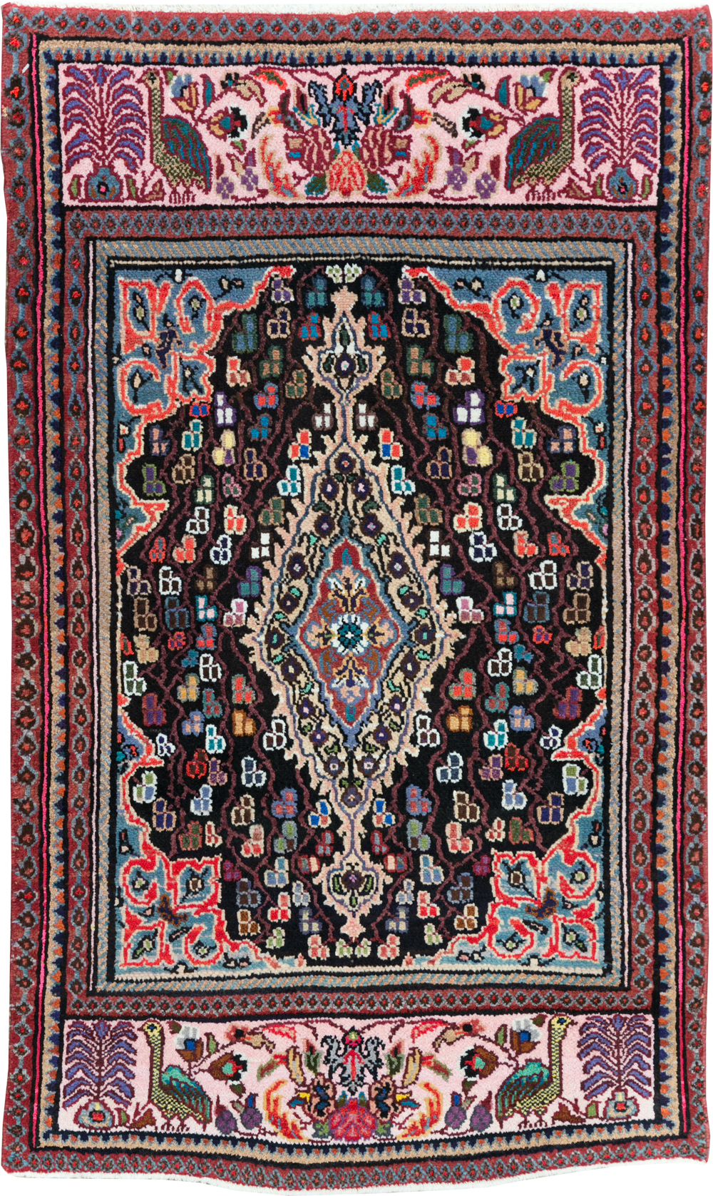 Vintage Persian Hamadan Rug, No.26224 - Gsblank