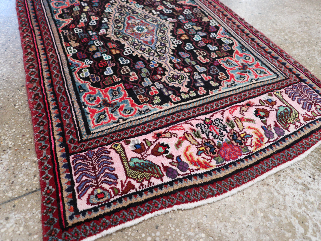Vintage Persian Hamadan Rug, No.26224 - Gsblank