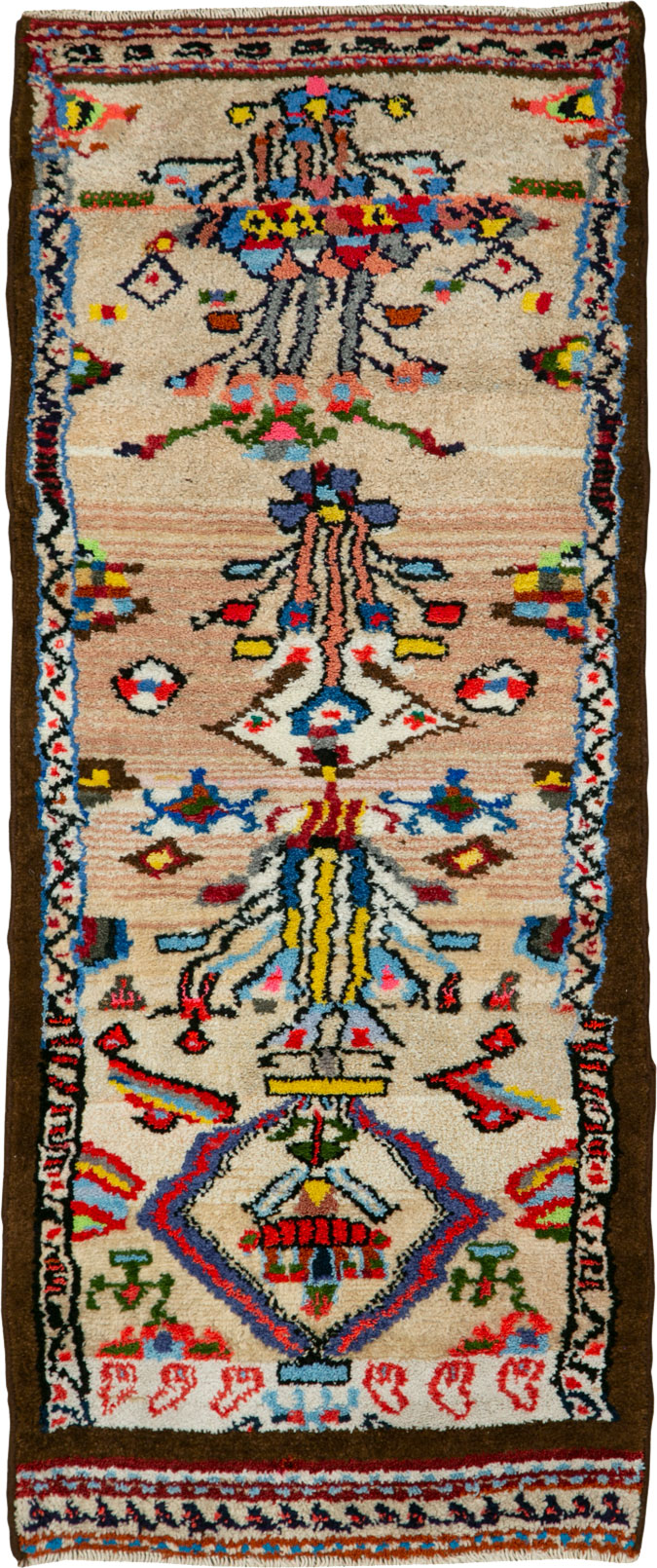 Vintage Persian Hamadan Rug, No.26225 - Gsblank