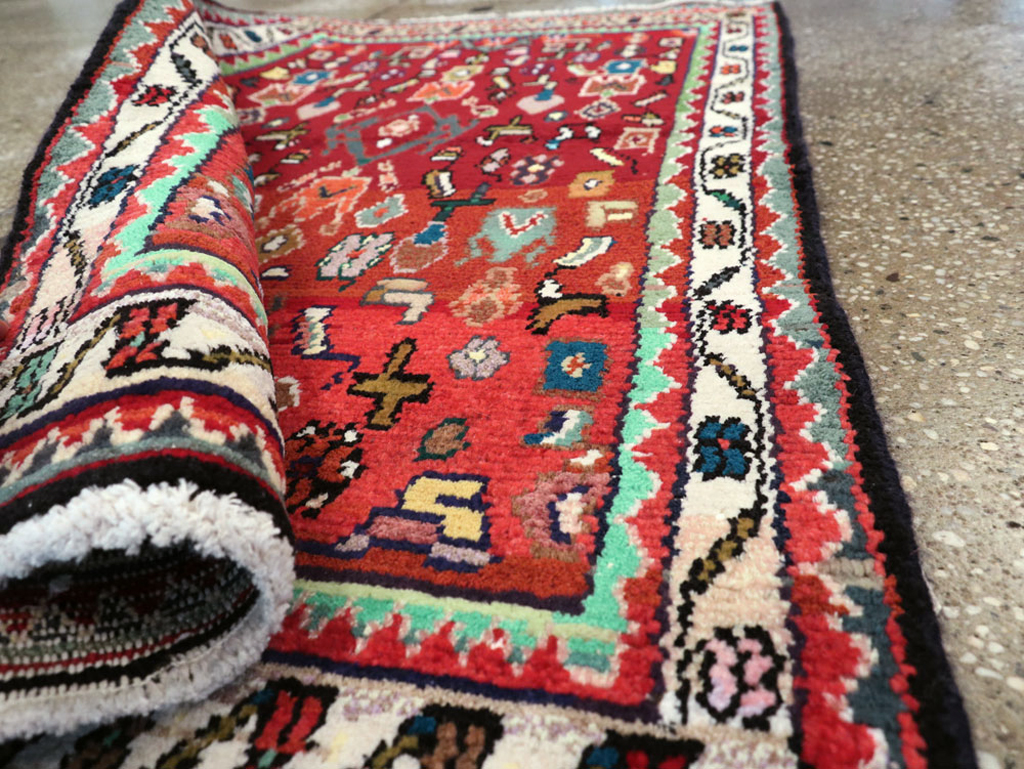 Vintage Persian Hamadan Rug, No.26226 - Gsblank