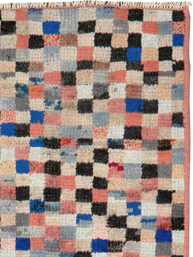 Vintage Persian Gabbeh Rug, No.26227 - Gsblank