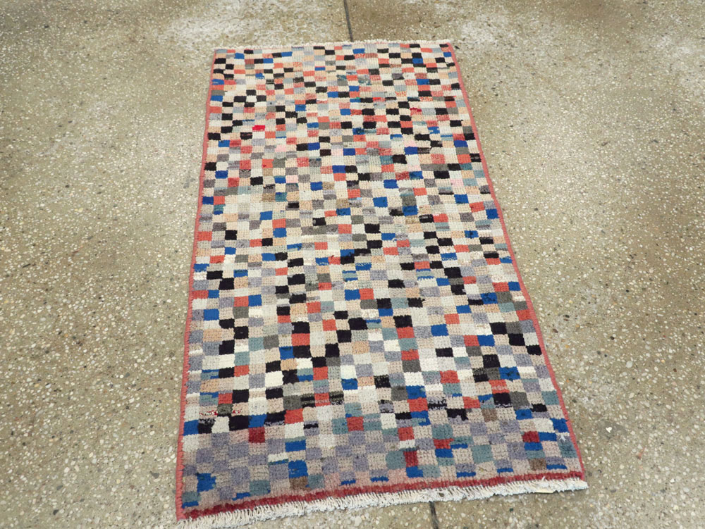 Vintage Persian Gabbeh Rug, No.26227 - Gsblank