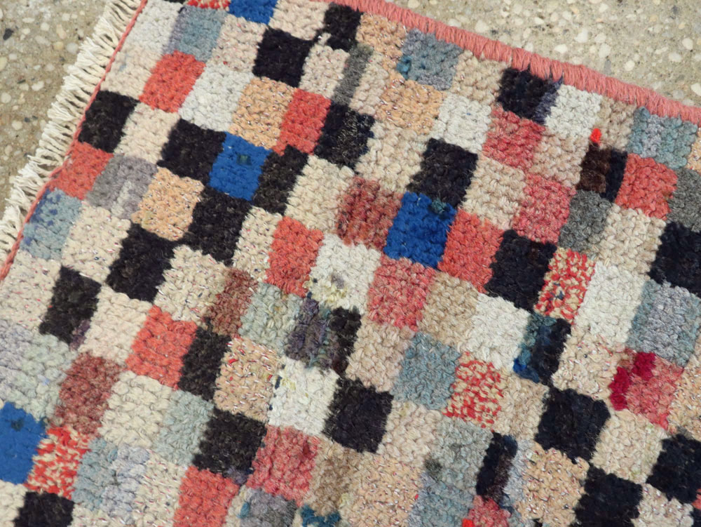 Vintage Persian Gabbeh Rug, No.26227 - Gsblank