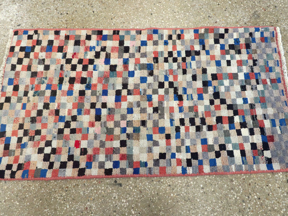 Vintage Persian Gabbeh Rug, No.26227 - Gsblank