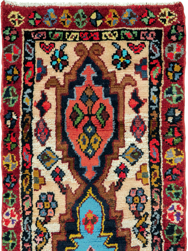 Vintage Persian Hamadan Rug, No.26229 - Gsblank