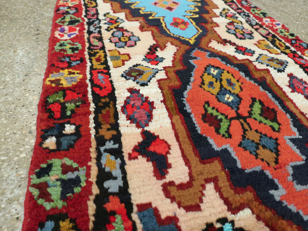 Vintage Persian Hamadan Rug, No.26229 - Gsblank