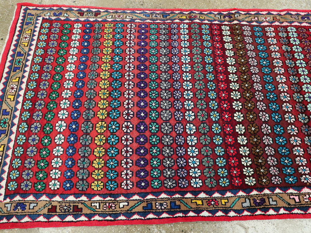 Vintage Persian Mahal Runner, No.26230 - Gsblank