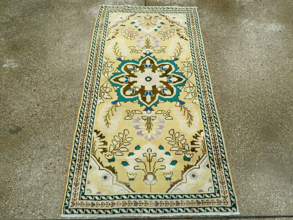 Vintage Persian Hamadan Rug, No.26231 - Gsblank