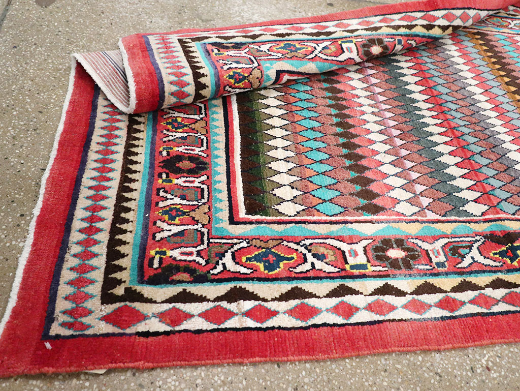 Vintage Persian Mahal Runner, No.26232 - Gsblank