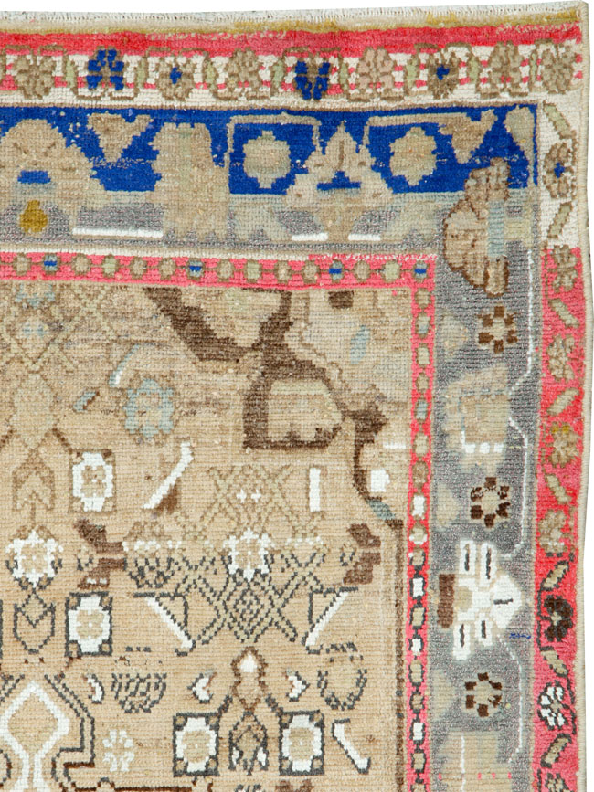 Vintage Persian Hamadan Rug, No.26233 - Gsblank