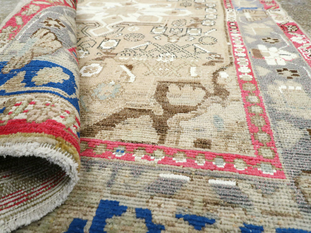 Vintage Persian Hamadan Rug, No.26233 - Gsblank