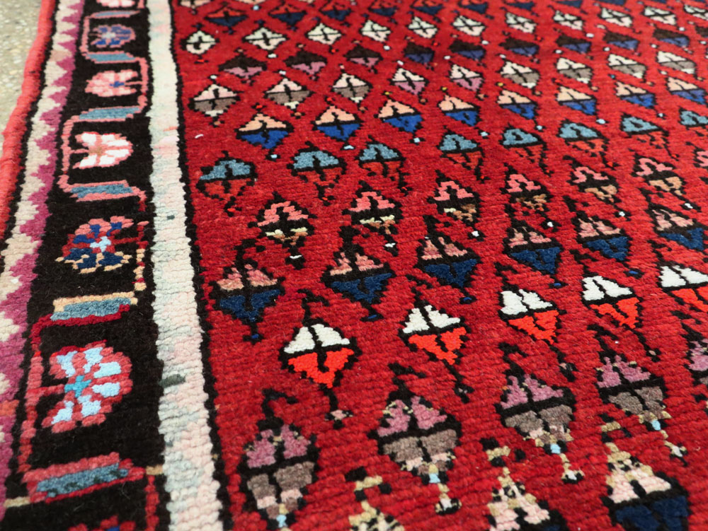 Vintage Persian Hamadan Rug, No.26234 - Gsblank