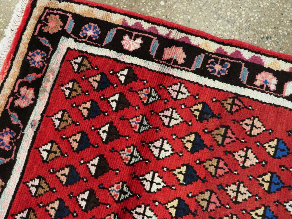 Vintage Persian Hamadan Rug, No.26234 - Gsblank