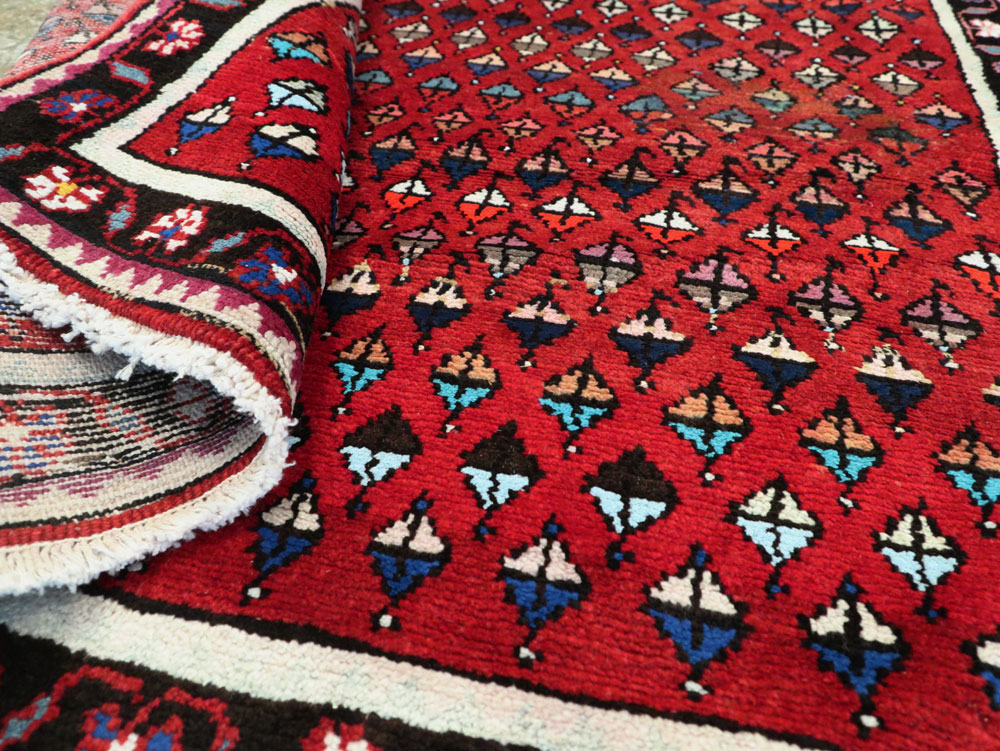 Vintage Persian Hamadan Rug, No.26234 - Gsblank