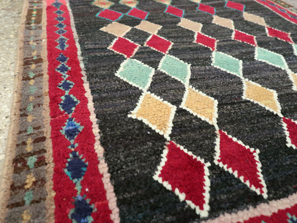 Vintage Persian Mahal Rug, No.26237 - Gsblank