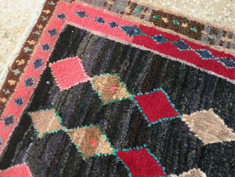 Vintage Persian Mahal Rug, No.26237 - Gsblank