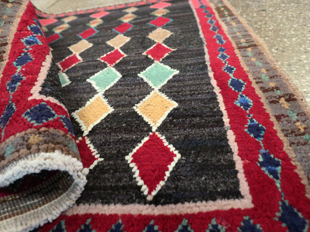 Vintage Persian Mahal Rug, No.26237 - Gsblank