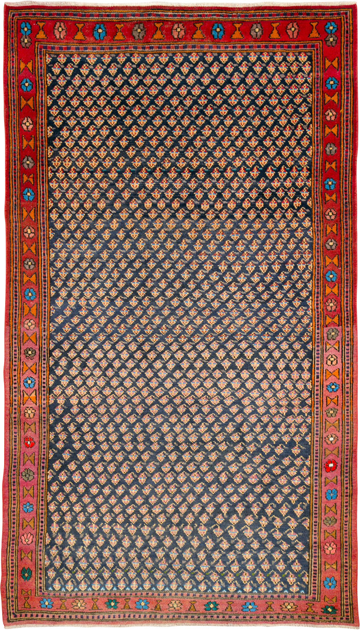 Vintage Persian Hamadan Rug, No.26239 - Gsblank