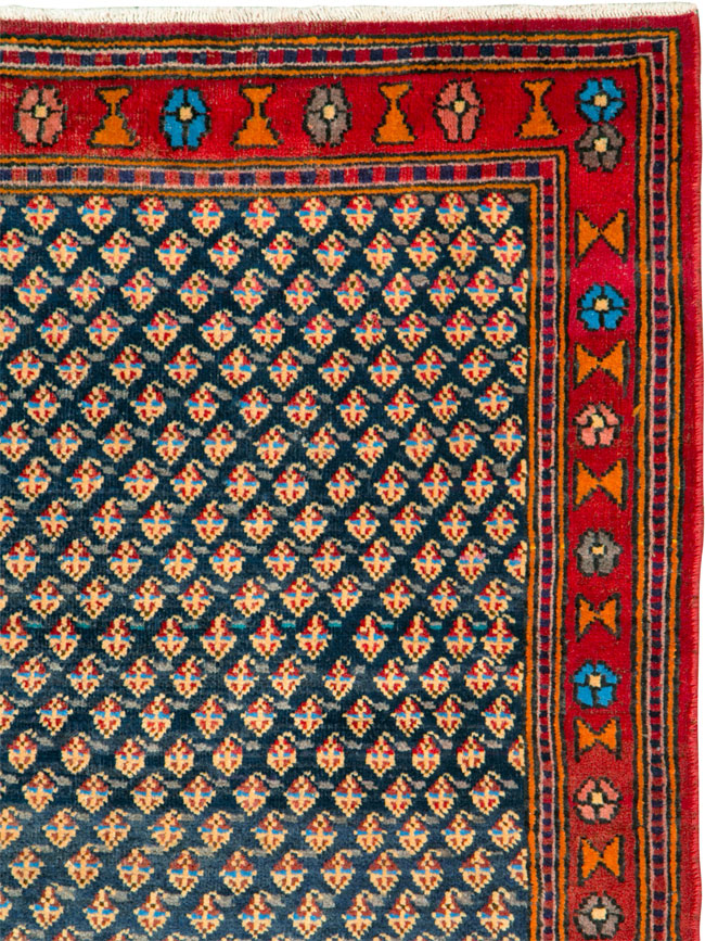 Vintage Persian Hamadan Rug, No.26239 - Gsblank