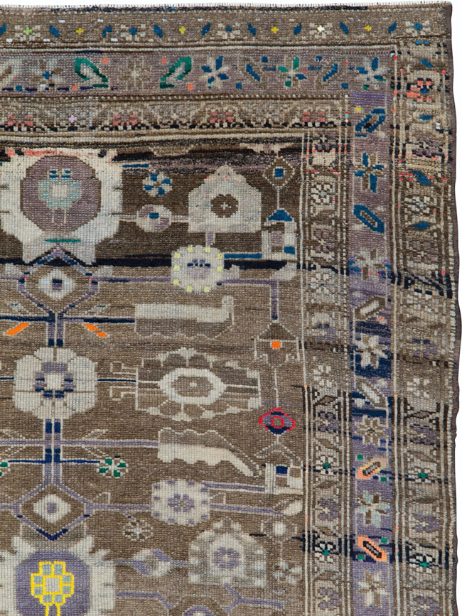 Vintage Persian Malayer Rug, No.26243 - Gsblank