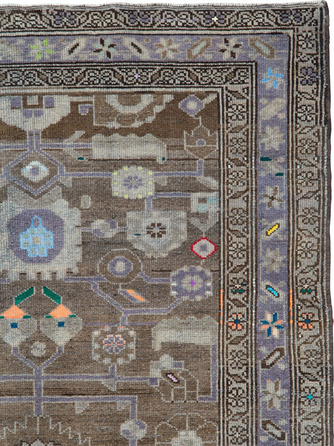 Vintage Persian Malayer Rug, No.26243 - Gsblank