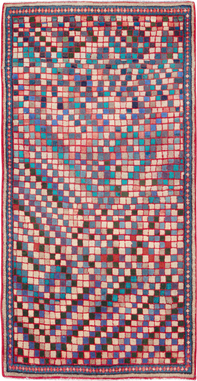 Vintage Persian Mahal Rug, No.26246 - Gsblank