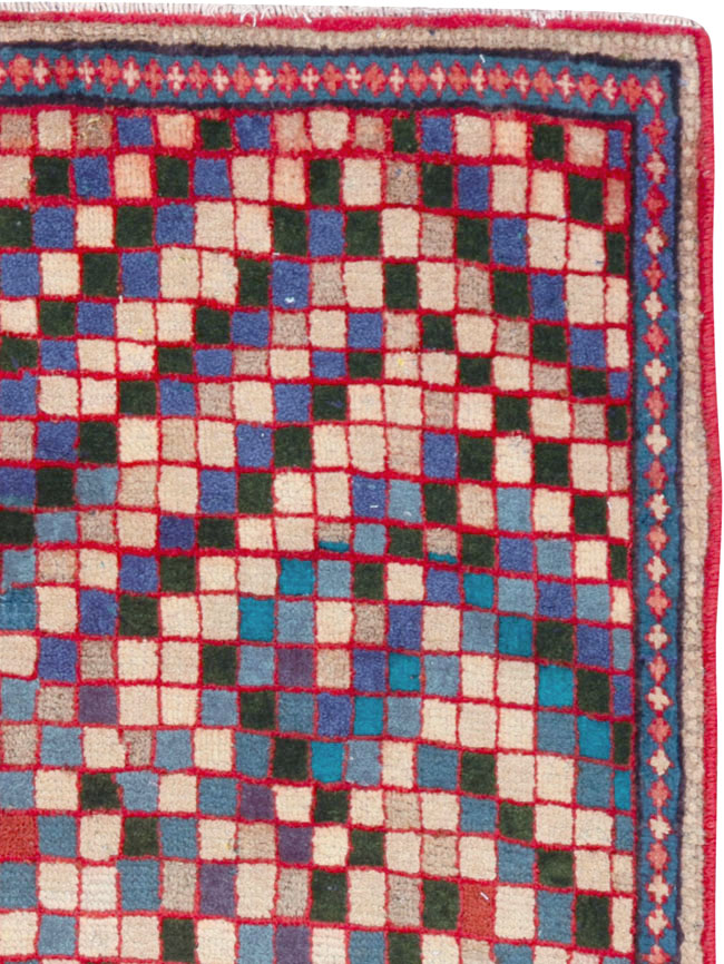 Vintage Persian Mahal Rug, No.26246 - Gsblank