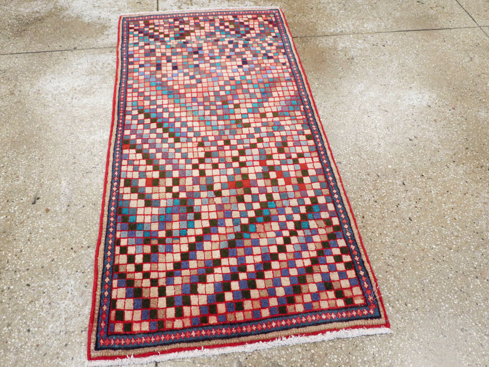 Vintage Persian Mahal Rug, No.26246 - Gsblank