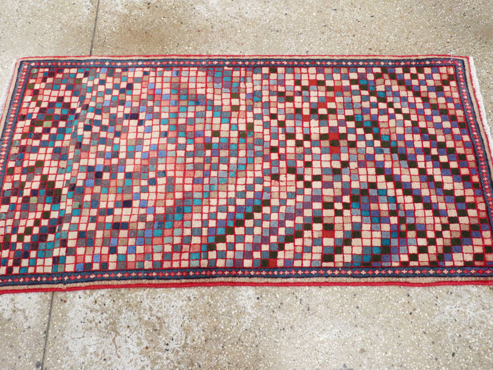 Vintage Persian Mahal Rug, No.26246 - Gsblank