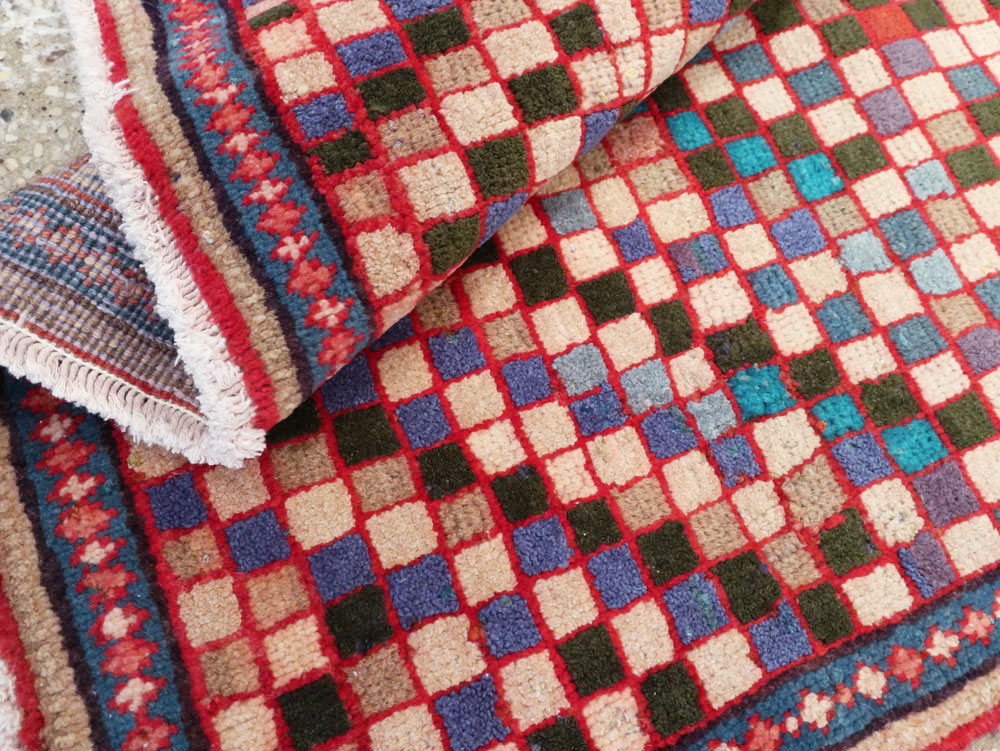 Vintage Persian Mahal Rug, No.26246 - Gsblank