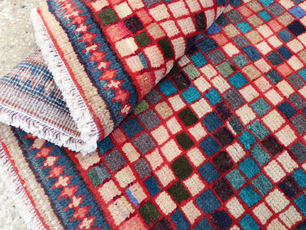 Vintage Persian Mahal Rug, No.26246 - Gsblank