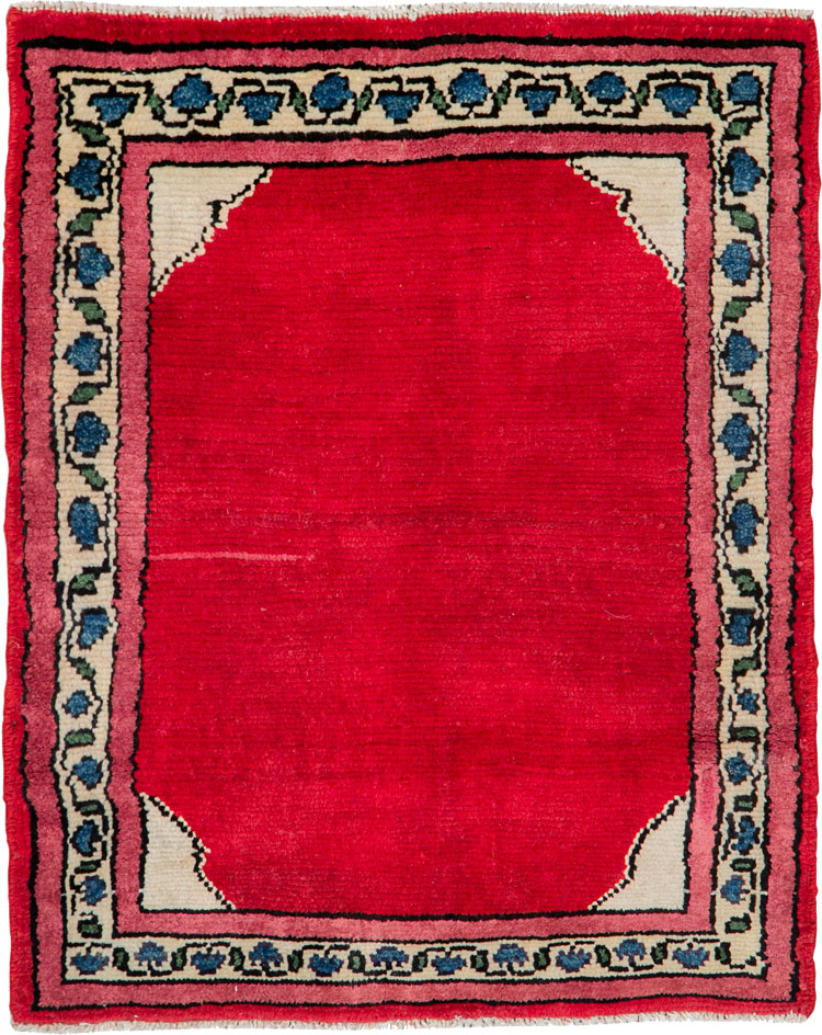 Vintage Persian Mahal Rug, No.26250 - Gsblank