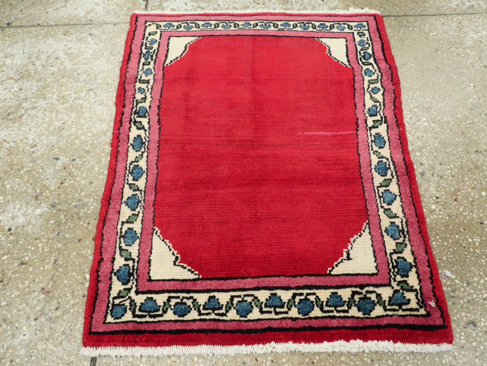 Vintage Persian Mahal Rug, No.26250 - Gsblank