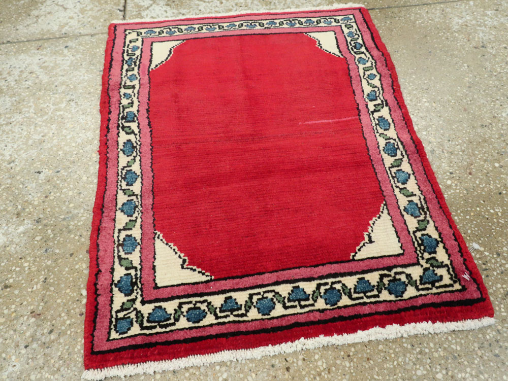 Vintage Persian Mahal Rug, No.26250 - Gsblank