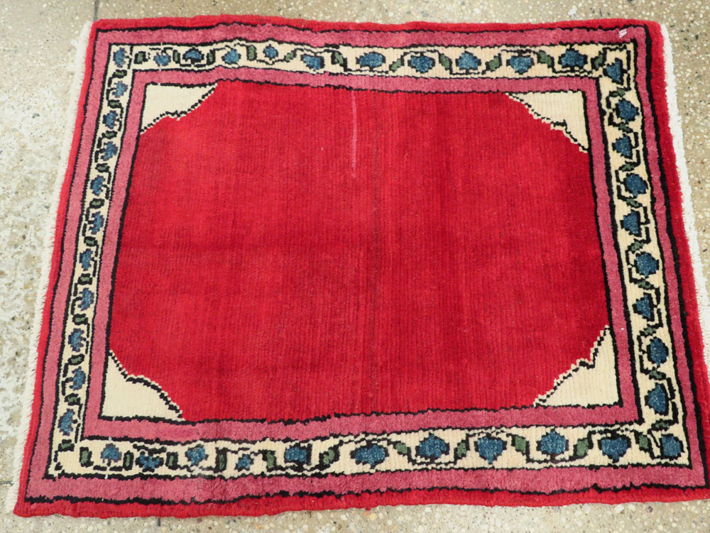 Vintage Persian Mahal Rug, No.26250 - Gsblank