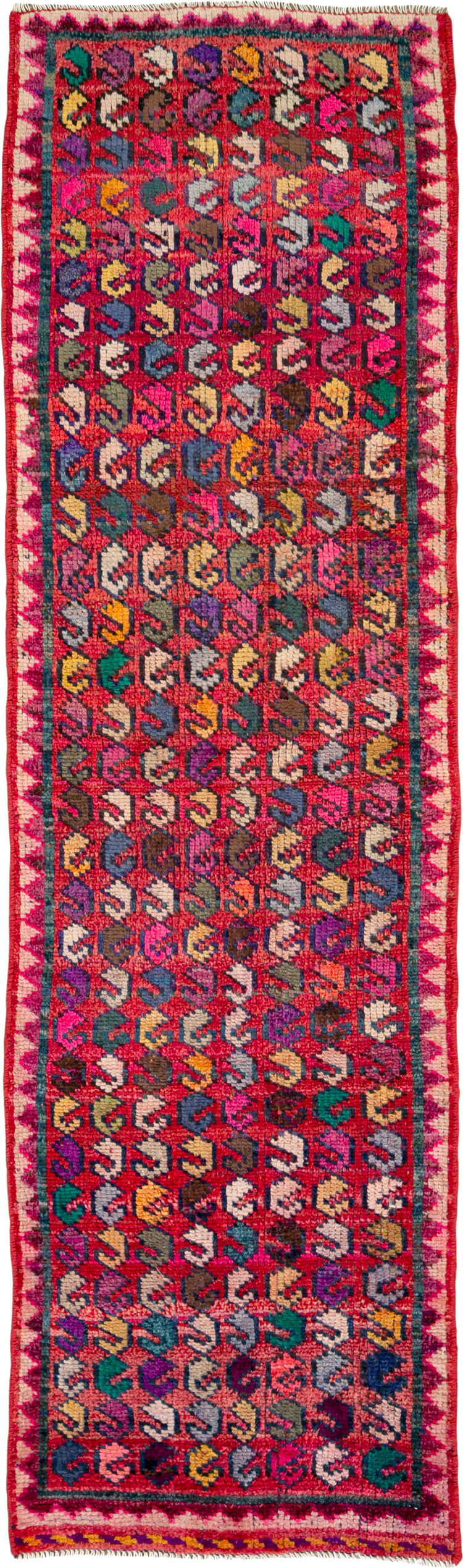 Vintage Persian Mahal Runner, No.26251 - Gsblank