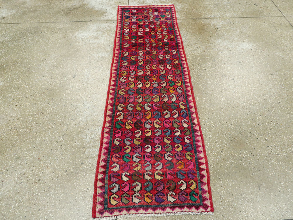 Vintage Persian Mahal Runner, No.26251 - Gsblank