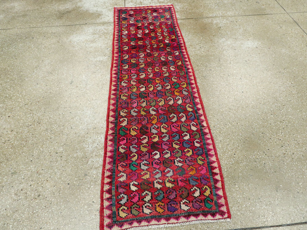 Vintage Persian Mahal Runner, No.26251 - Gsblank