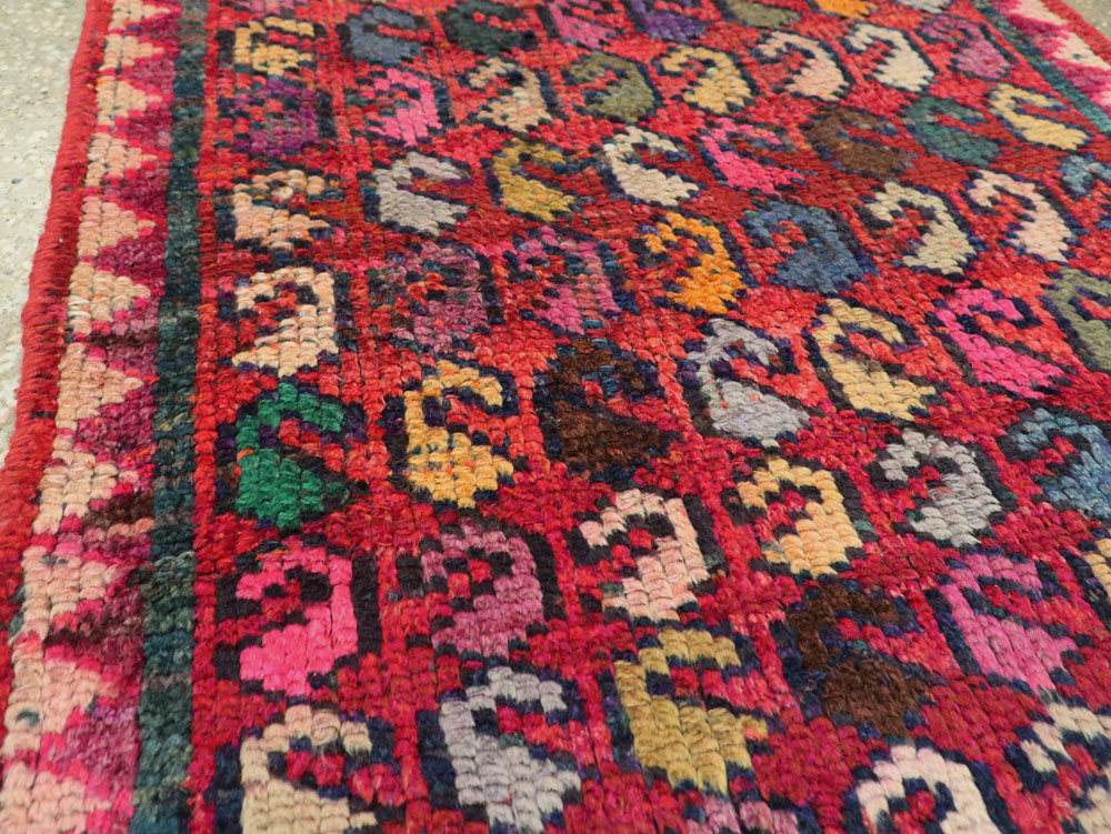 Vintage Persian Mahal Runner, No.26251 - Gsblank