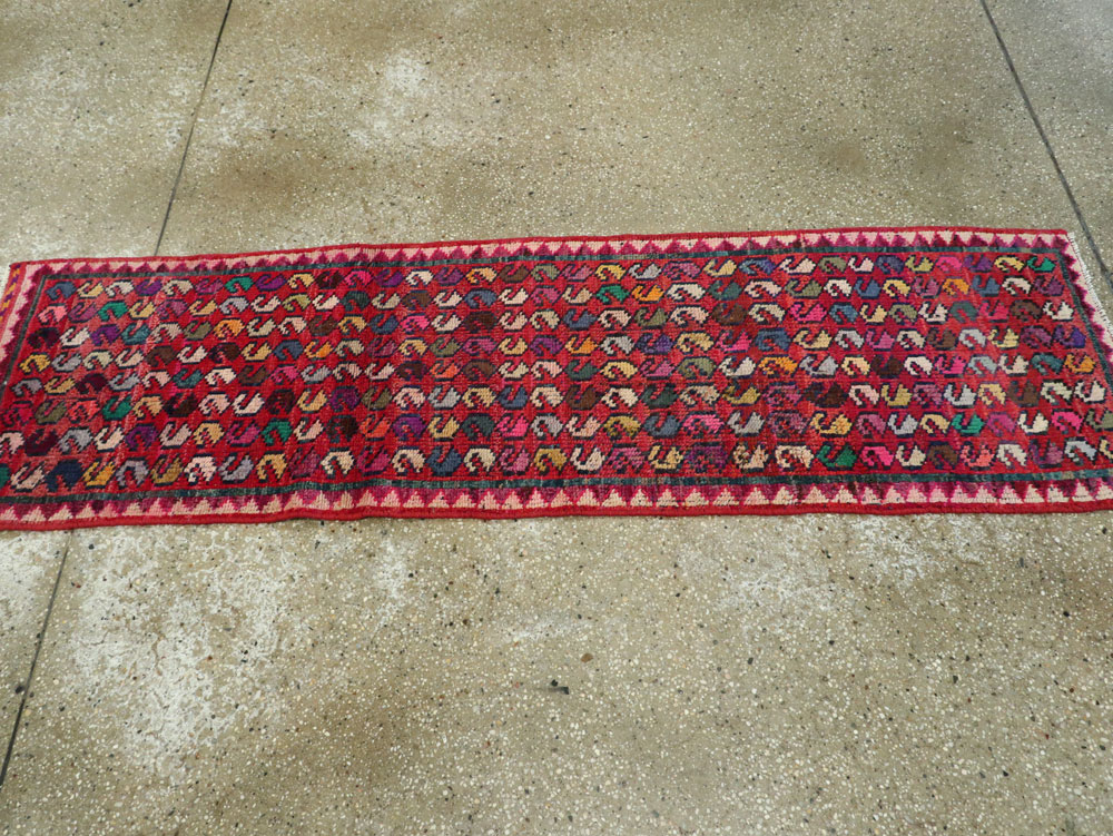 Vintage Persian Mahal Runner, No.26251 - Gsblank
