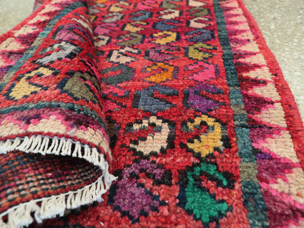 Vintage Persian Mahal Runner, No.26251 - Gsblank