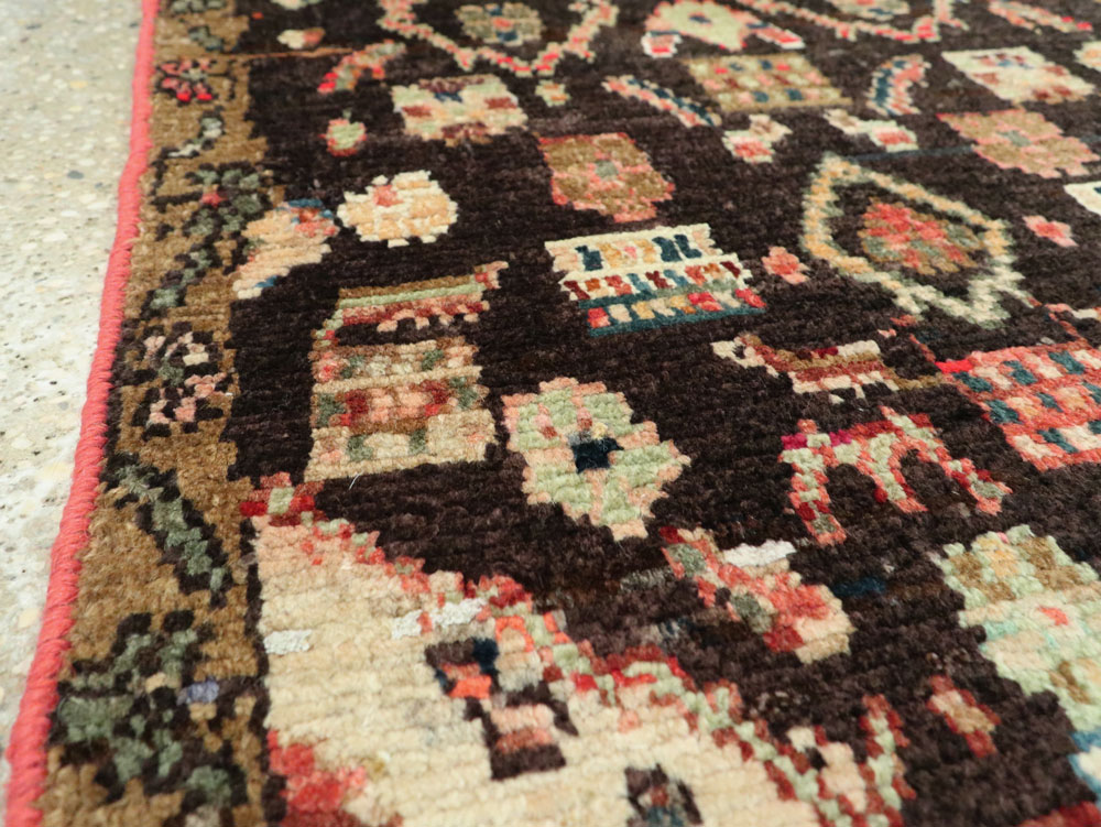Vintage Persian Hamadan Rug, No.26253 - Gsblank