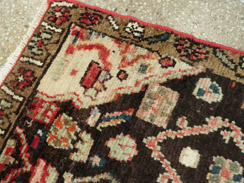 Vintage Persian Hamadan Rug, No.26253 - Gsblank