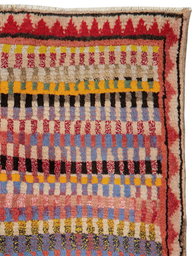 Vintage Persian Mahal Rug, No.26256 - Gsblank