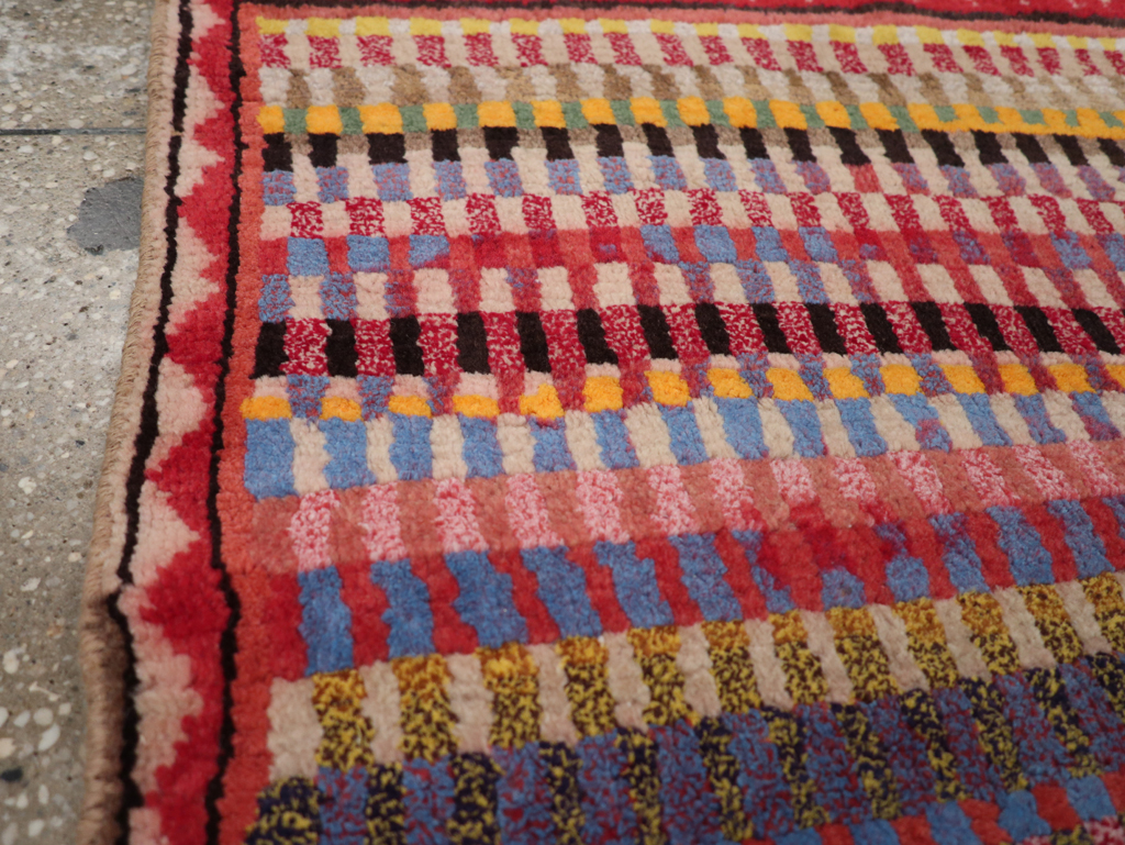 Vintage Persian Mahal Rug, No.26256 - Gsblank