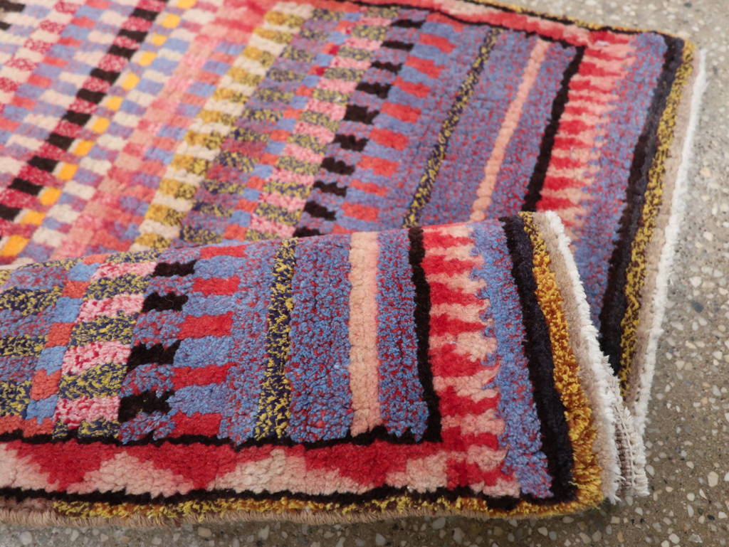 Vintage Persian Mahal Rug, No.26256 - Gsblank