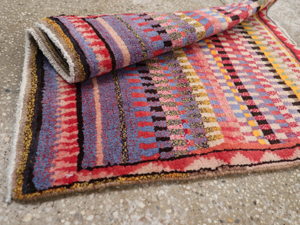 Vintage Persian Mahal Rug, No.26256 - Gsblank