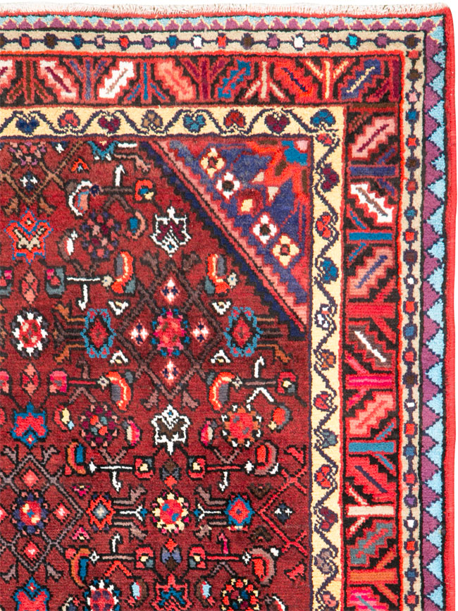 Vintage Persian Hamadan Rug, No.26259 - Gsblank