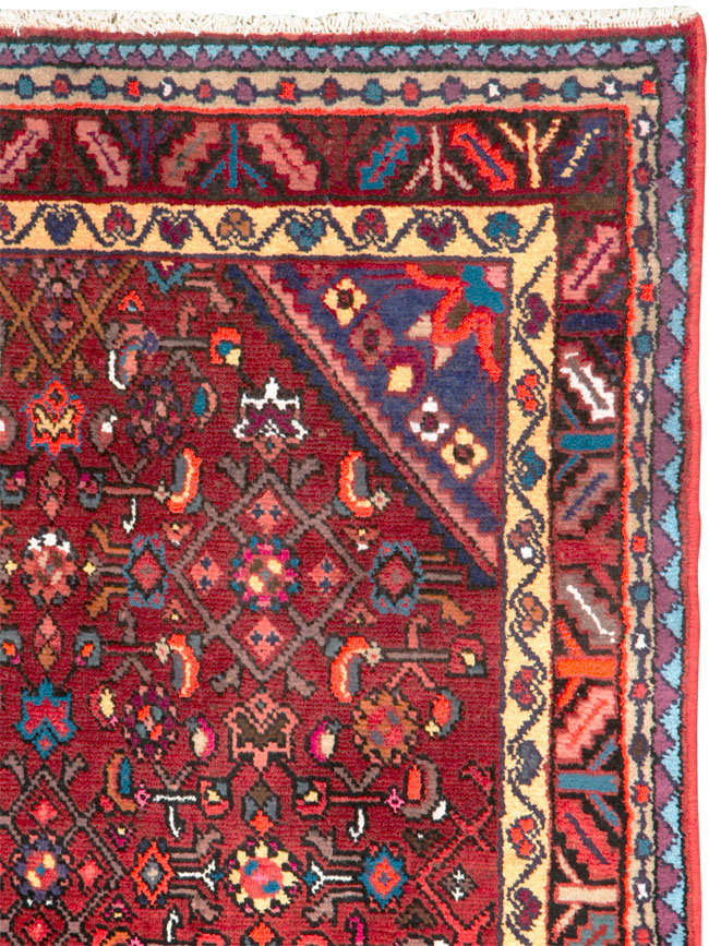 Vintage Persian Hamadan Rug, No.26259 - Gsblank